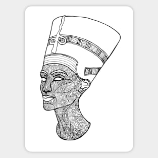 Nefertiti Sticker